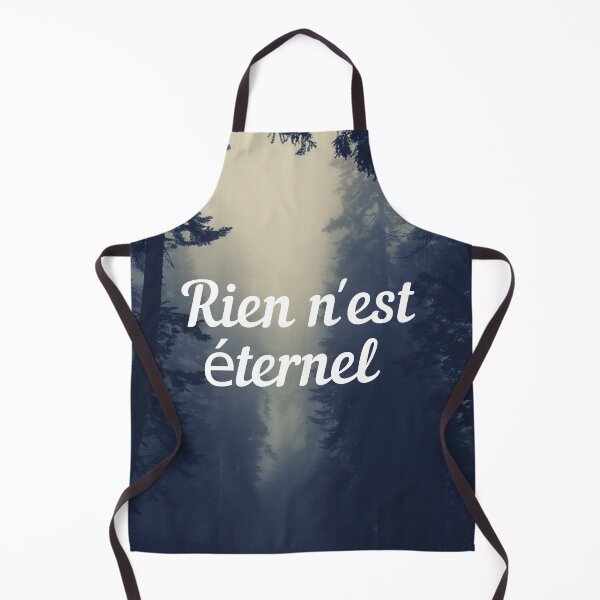 Item preview, Nothing lasts forever - popular french quotes lovers theme gifts designed and sold by RebelliousRosee.