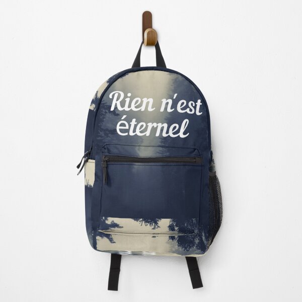Item preview, Nothing lasts forever - popular french quotes lovers theme gifts designed and sold by RebelliousRosee.
