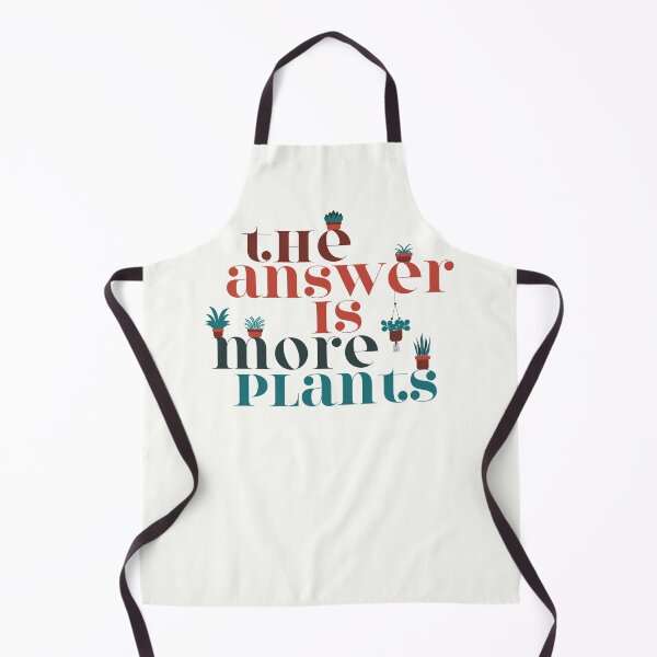 Item preview, The Answer Is More Plants designed and sold by PepperSprout.