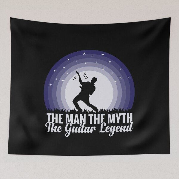 Item preview, The Man The Myth The Guitar Legend designed and sold by Teelogic.