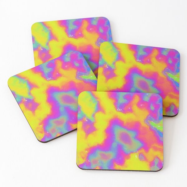 Item preview, brushed patterns colorful psychedelic designed and sold by Filigranas Digitales.
