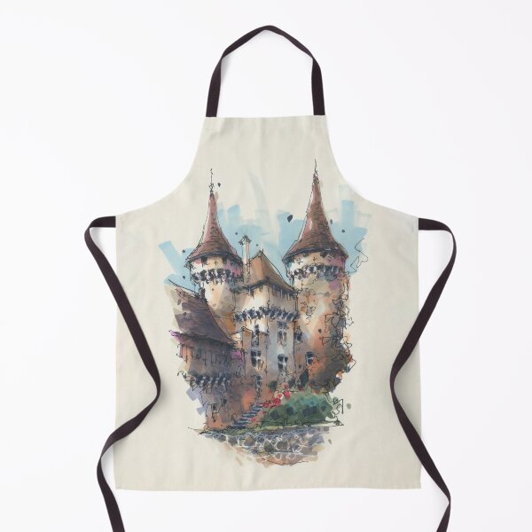 Item preview, Red castle in France designed and sold by Albert Kiefer.