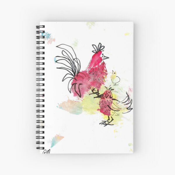 Chicken Licken Spiral Notebook