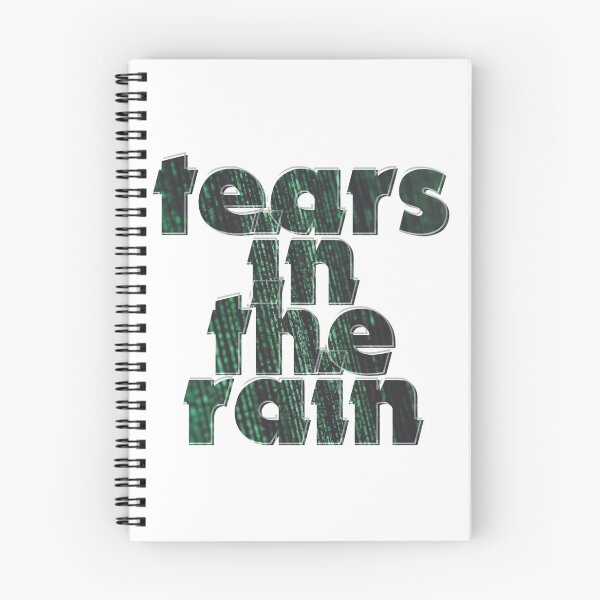 Item preview, tears in the rain designed and sold by afternoontees.