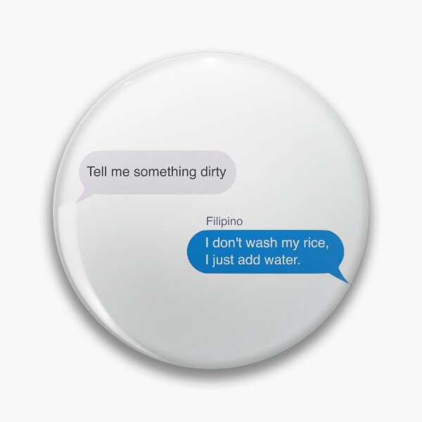 Item preview, IMESSAGE FILIPINO PINOY FUNNY WASH RICE designed and sold by aydapadi.
