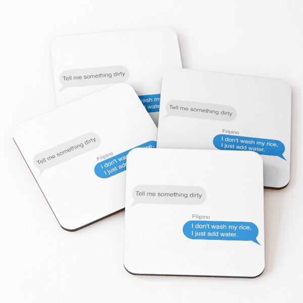 Item preview, IMESSAGE FILIPINO PINOY FUNNY WASH RICE designed and sold by aydapadi.