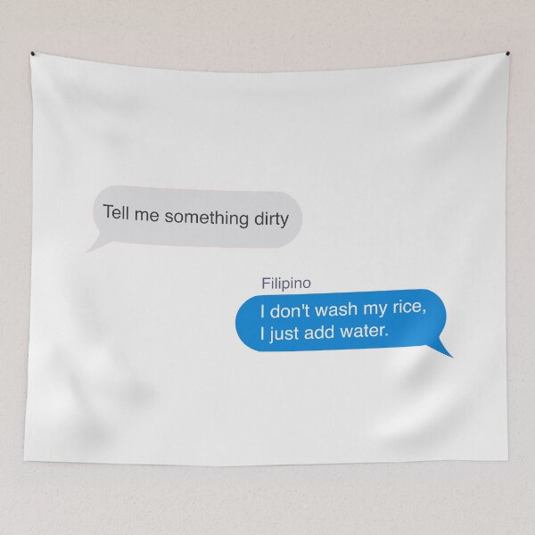 Item preview, IMESSAGE FILIPINO PINOY FUNNY WASH RICE designed and sold by aydapadi.