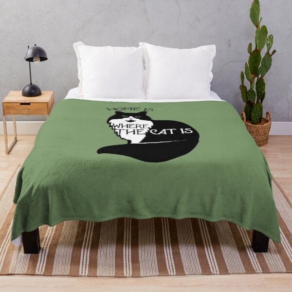 Item preview, Home is where the cat is designed and sold by FrictionMaxxing.