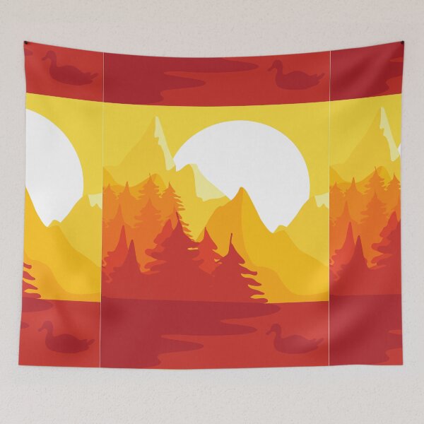 Item preview, Trees Near The Mountains designed and sold by H2O-Shop.