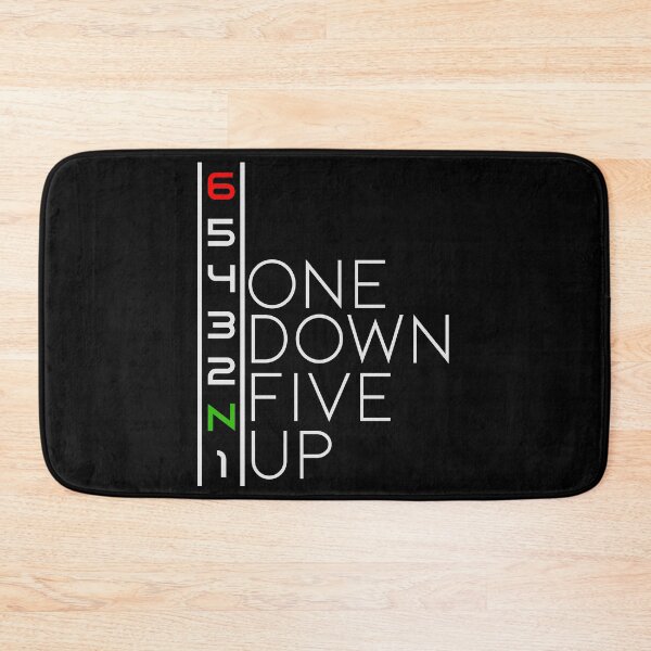 Item preview, 65432N1 One Down Five Up designed and sold by TwoLinerDesign.