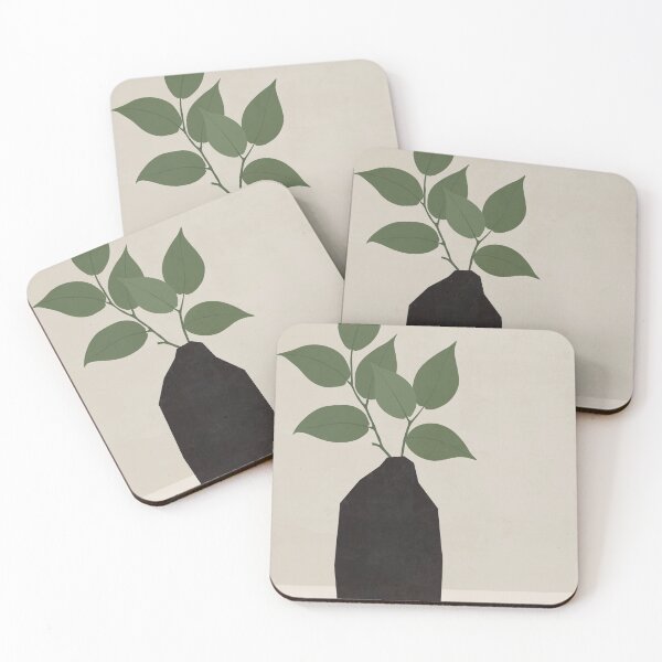 Item preview, MINIMALIST LEAVES 01 designed and sold by MyFavoriteArts.