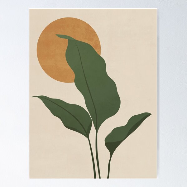Item preview, MINIMALIST LEAVES 02 designed and sold by MyFavoriteArts.