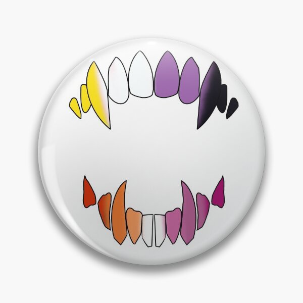 Item preview,  Non-Binary Lesbian Vampire Teeth designed and sold by AAK-Art.