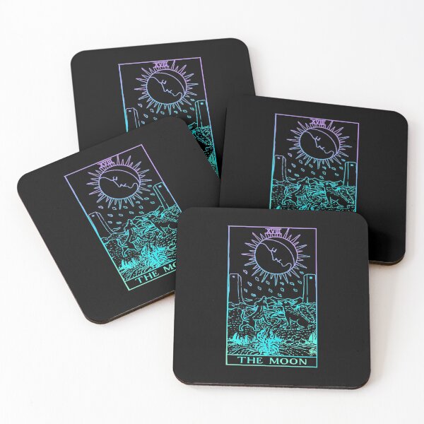 Item preview, The Moon Tarot Card Rider Waite Witchy designed and sold by robert39rogers.