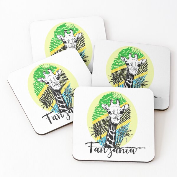 Item preview, Tanzania African Adventure | Cute Giraffe  designed and sold by Dikshant Goyal.