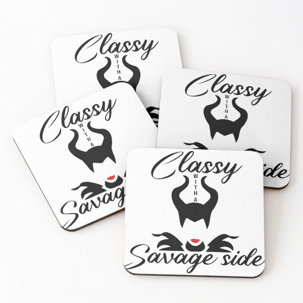 Item preview, Classy With A Savage Side Funny Gift For Her  designed and sold by Tema EL.