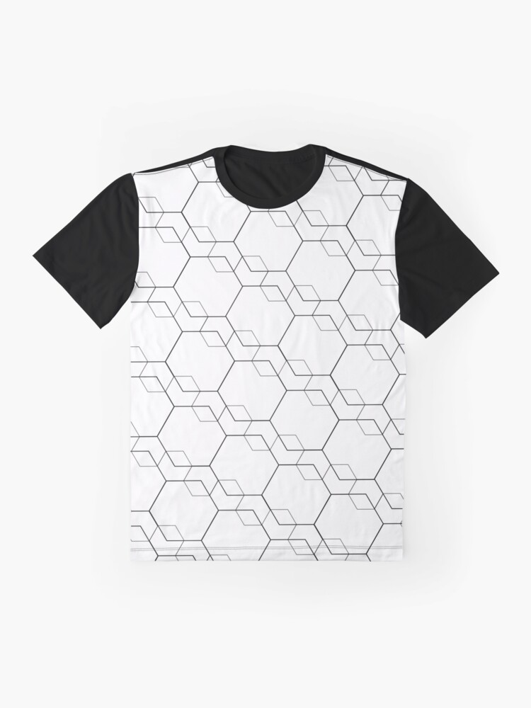 "Hexagon pattern " Tshirt for Sale by lilninjin Redbubble hexagon
