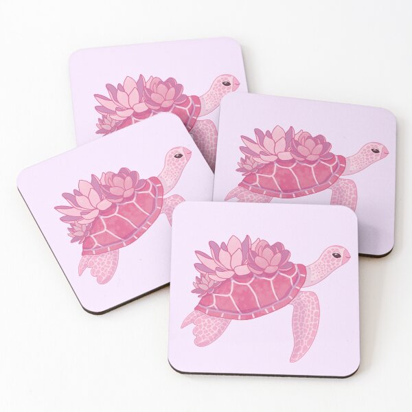 Item preview, Pink Lotus Turtle (lilac backgrund) designed and sold by ibyrd-7.