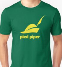 Pied Piper T-Shirt (Green/Yellow) Unisex T-Shirt