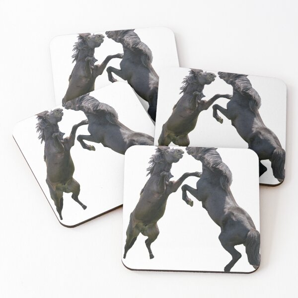 Item preview, Fighting Icelandic stallions designed and sold by Ingo Gerlach.