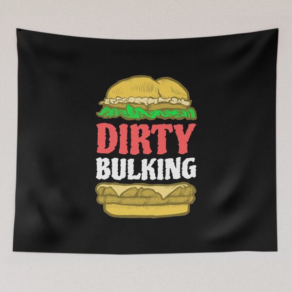 Item preview, DIRTY BULKING BURGER designed and sold by HeavyLiftGift.