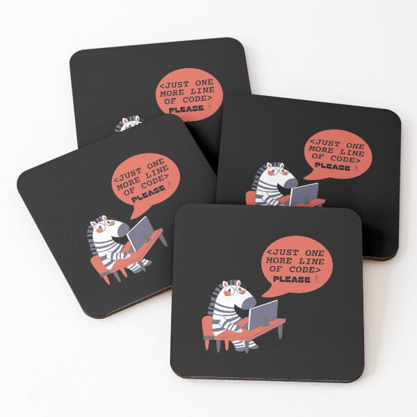 Item preview, Just One More Line of Code - Coder designed and sold by TesSpace.