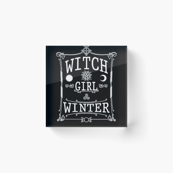 Item preview, Witch Girl Winter designed and sold by robert39rogers.