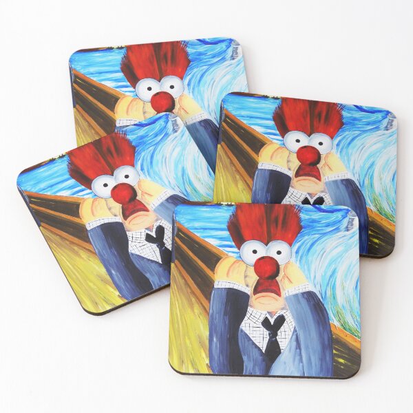 Item preview, Beaker Scream Original Art designed and sold by Urban-and-Blue.