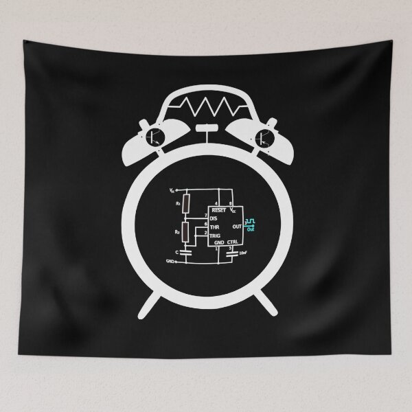 Item preview, circuit with classic watch ne555 designed and sold by advicestechno.