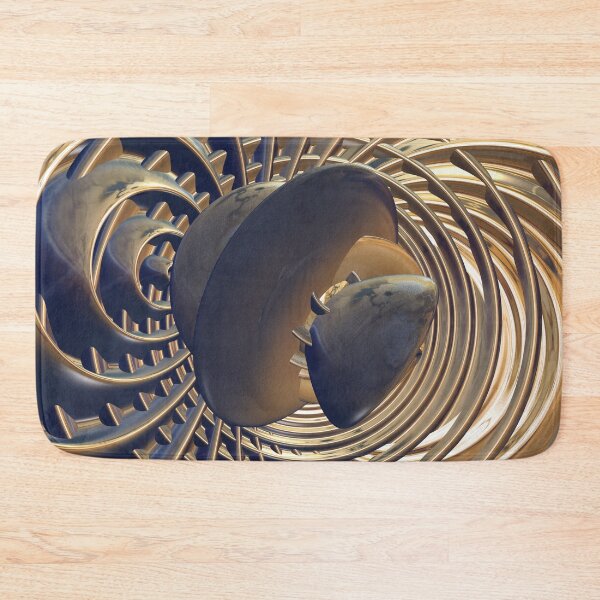 Item preview, Impossible Metal Machine Abstract designed and sold by BoundedChaos.