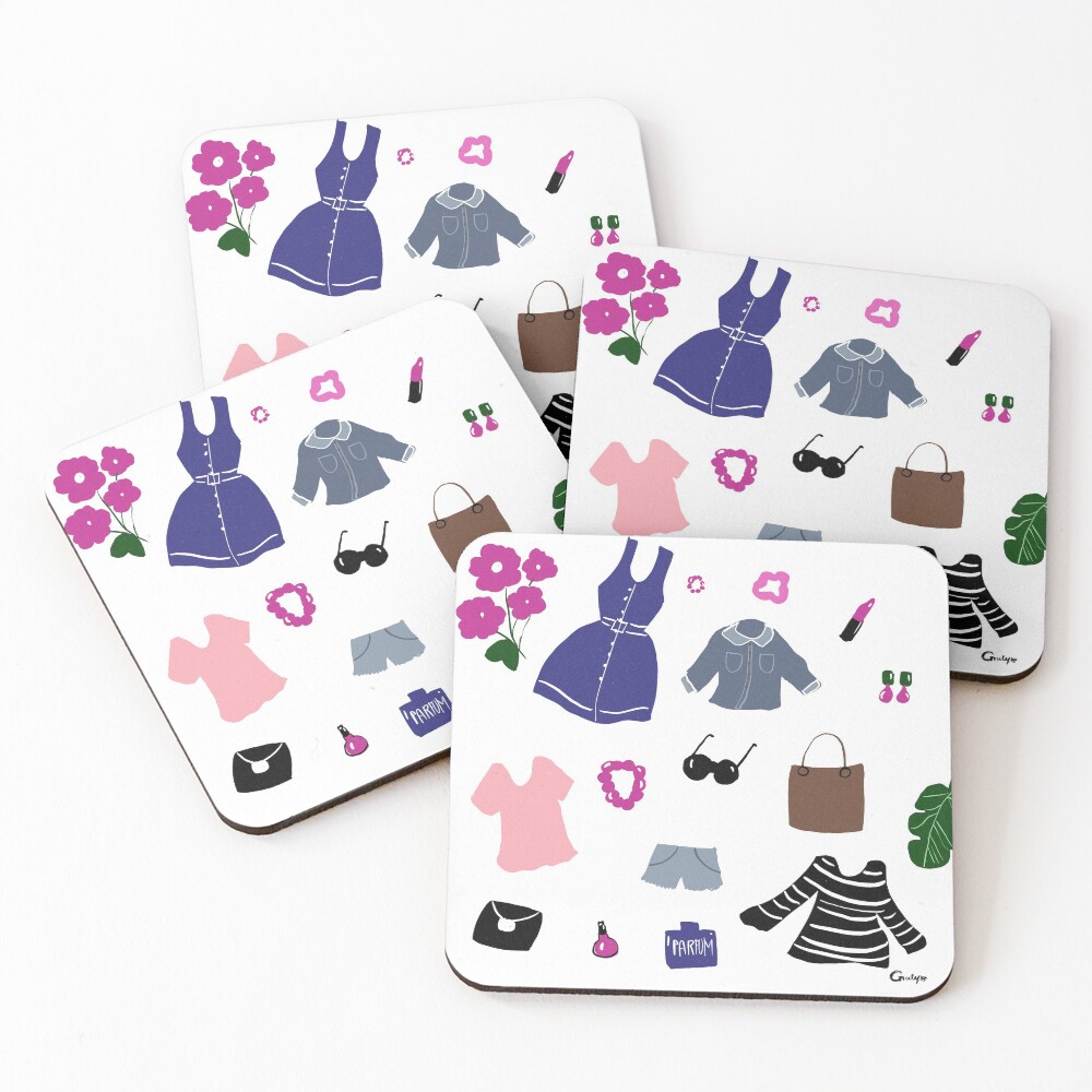 Item preview, Coasters (Set of 4) designed and sold by giulyz.
