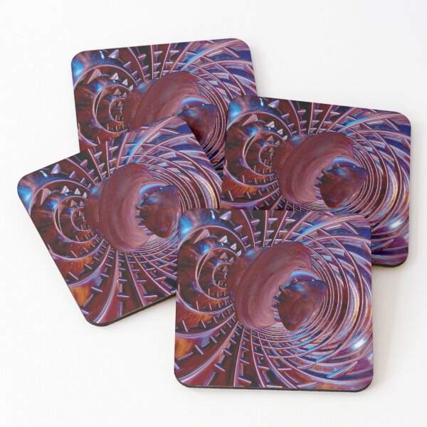 Item preview, Impossible Nebula Machine Abstract designed and sold by BoundedChaos.