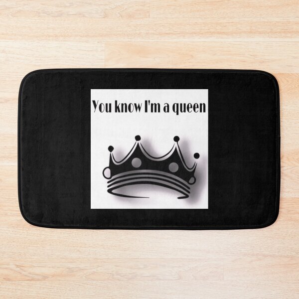 Item preview, You know i'm a queen-whit black crown designed and sold by HappyDays-.