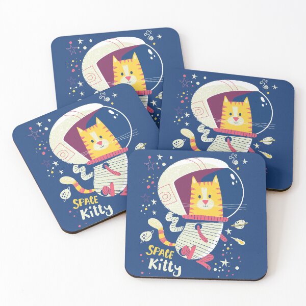 Item preview, Space Kitty designed and sold by LANDofCLE.