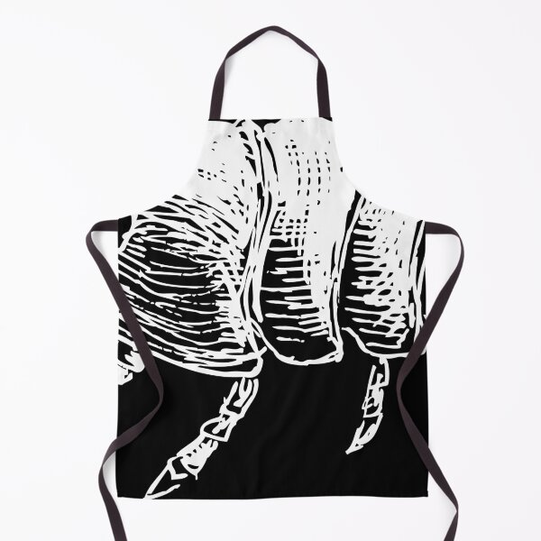 Item preview, White linear insect mealybug designed and sold by BarbaraMT.