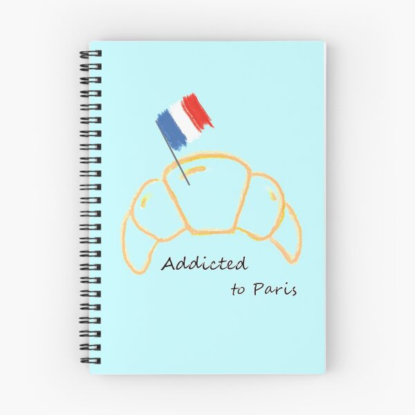 Item preview, Addicted To Paris Croissant Lovers Addiction quotes French France designed and sold by IriArt-Designs.