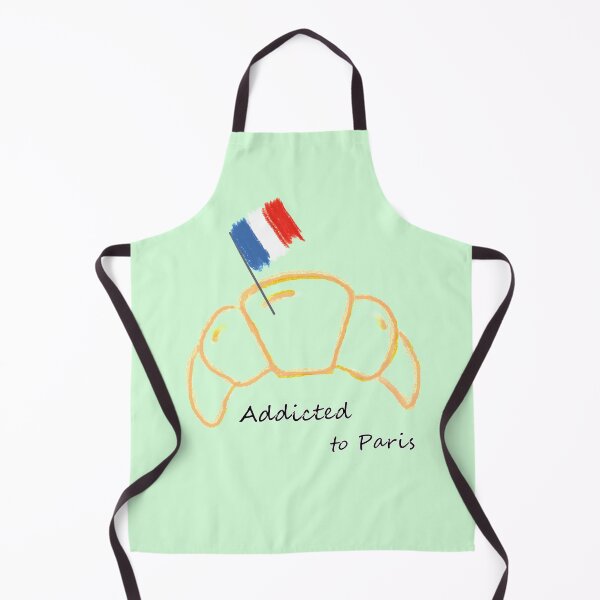 Item preview, Addicted To Paris Croissant Lovers Addiction quotes French France designed and sold by IriArt-Designs.