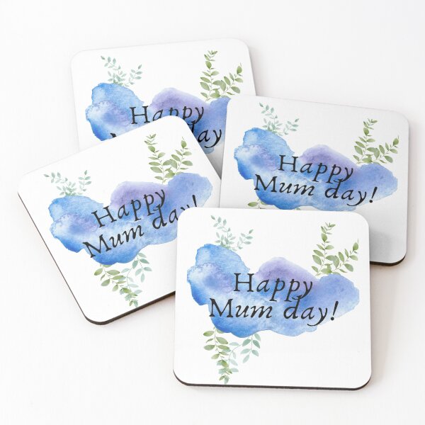 Item preview, mum day blue watercolor designed and sold by -justb-.