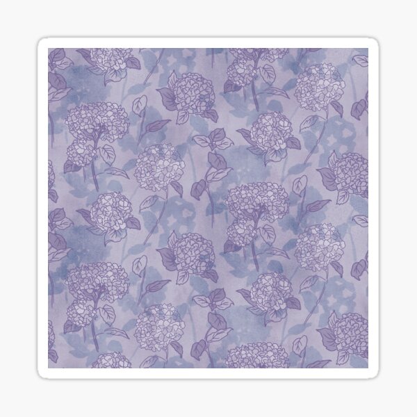 Item preview, Purple Spring Hydrangea designed and sold by Carolina Diaz.