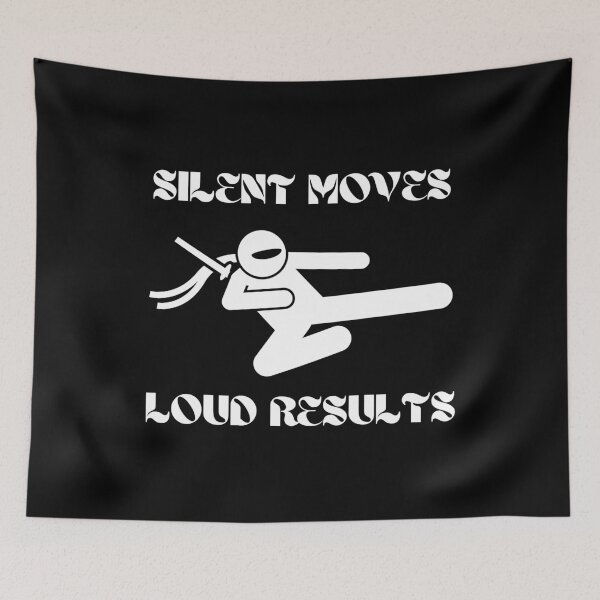 Item preview, Silent moves loud results designed and sold by BarvinWayne.