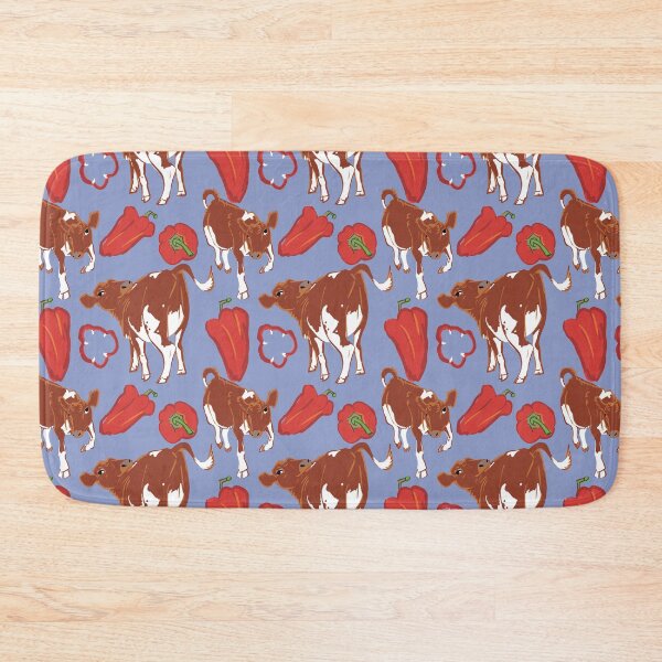 Item preview, Baby calf pepper blue violet designed and sold by EskTuulispaa.