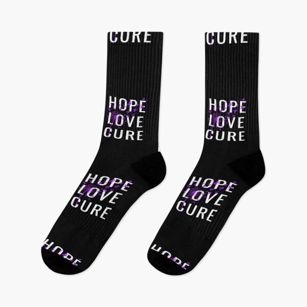 Item preview, Hope Love Cúré CF Cystic Fibrosis Awareness Long Sleeve designed and sold by BRTPBM.