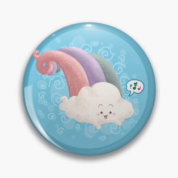 Item preview, Happy Rainbow Cloud designed and sold by Khotekmei.