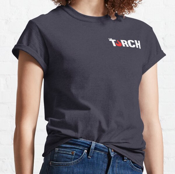 Standard Torch Logo - White Classic T-Shirt