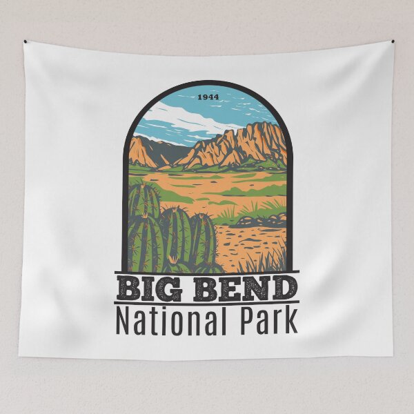 Item preview, Big Bend National Park Chihuahuan Desert designed and sold by KrisSidDesigns.