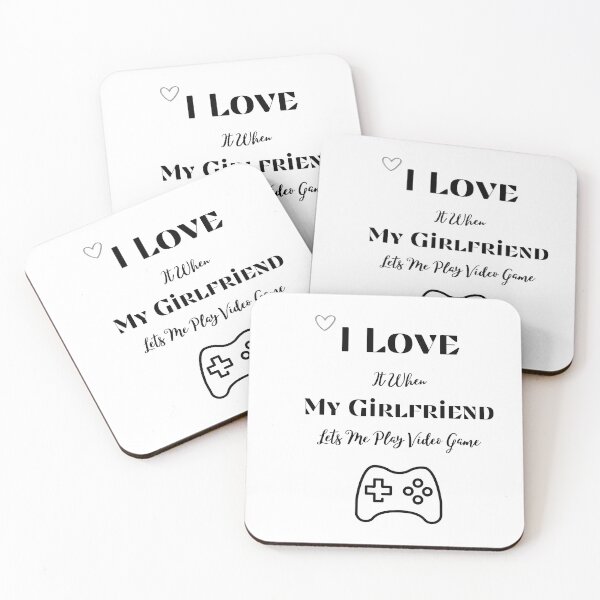 Item preview, I Love It When My Girlfriend Lets Me Play Video Games Shirt designed and sold by stylism.