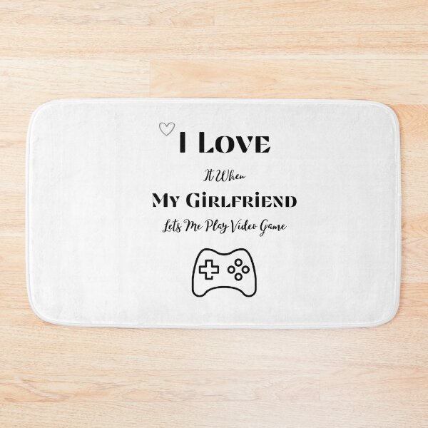 Item preview, I Love It When My Girlfriend Lets Me Play Video Games Shirt designed and sold by stylism.