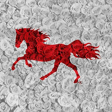 Artwork thumbnail, Freedom - Red Roses by Maria Adriana Casas