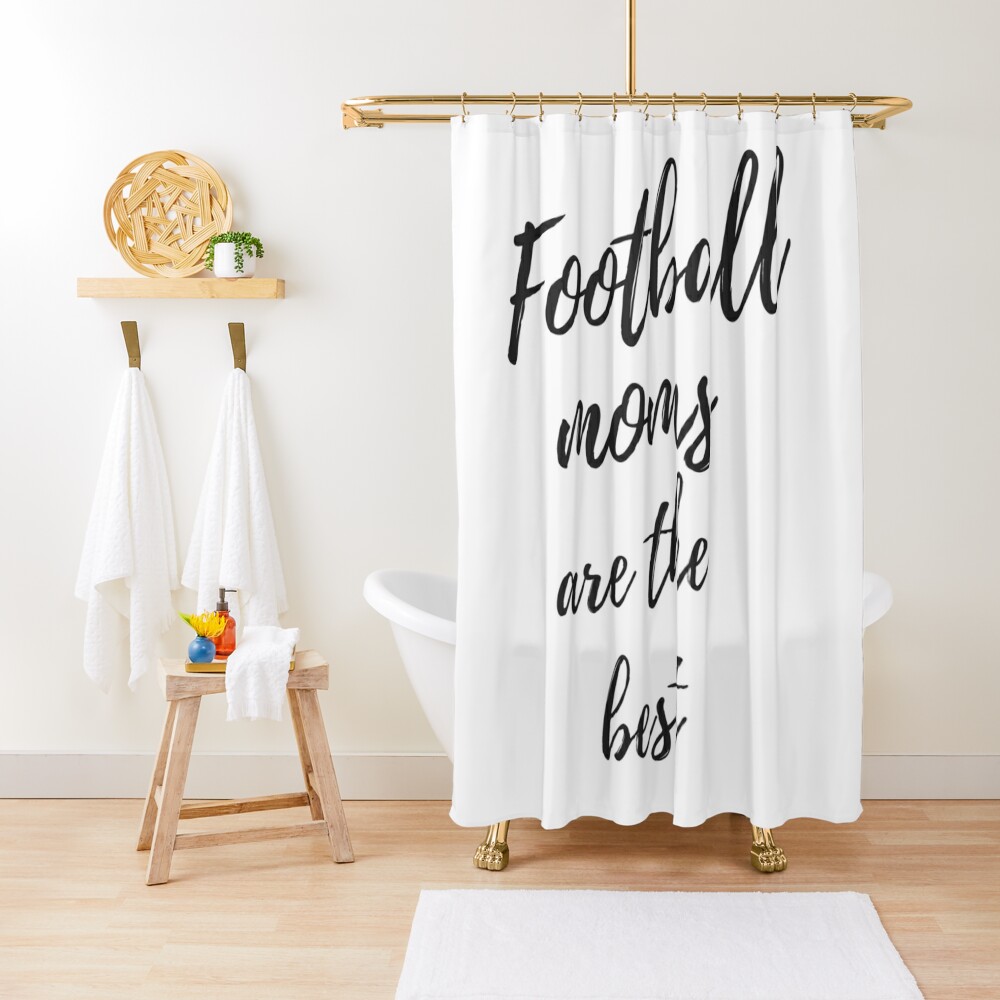 Beautiful And Charming Football moms are the best Shower Curtain CS-Q1I96OHW