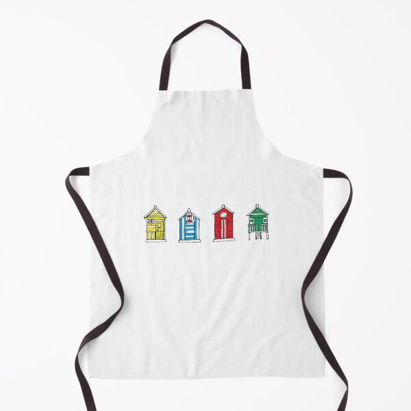 Item preview, Beach Huts, Illustrated Tribute designed and sold by FoleyPottery.